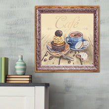 Load image into Gallery viewer, Coffee 30x30cm(canvas) full round drill diamond painting
