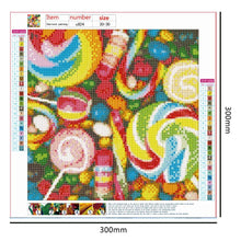 Load image into Gallery viewer, candy 30x30cm(canvas) full round drill diamond painting
