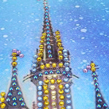 Load image into Gallery viewer, Castle 30x30cm(canvas) beautiful special shaped drill diamond painting
