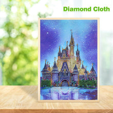 Load image into Gallery viewer, Castle 30x30cm(canvas) beautiful special shaped drill diamond painting
