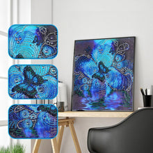 Load image into Gallery viewer, butterfly 30x30cm(canvas) beautiful special shaped drill diamond painting
