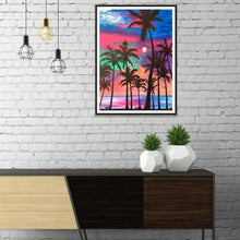 Load image into Gallery viewer, Sea View 30x40cm(canvas) full round drill diamond painting
