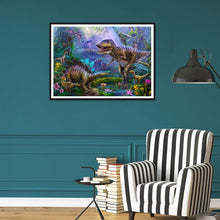 Load image into Gallery viewer, Dinosaur 40x30cm(canvas) full round drill diamond painting
