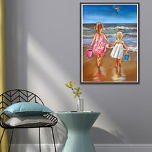 Load image into Gallery viewer, Child 40x30cm(canvas) full round drill diamond painting
