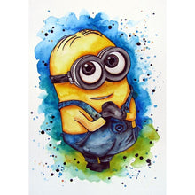 Load image into Gallery viewer, Minions 30x40cm(canvas) full round drill diamond painting
