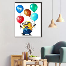 Load image into Gallery viewer, Minions 30x40cm(canvas) full round drill diamond painting
