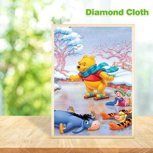 Winnie the Pooh 30x40cm(canvas) full round drill diamond painting
