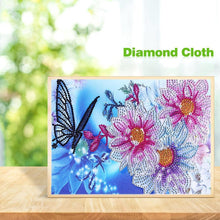 Load image into Gallery viewer, Butterfly 30x25cm(canvas) beautiful special shaped drill diamond painting
