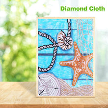 Load image into Gallery viewer, Sea 25x30cm(canvas) beautiful special shaped drill diamond painting
