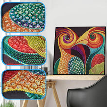 Load image into Gallery viewer, Bird Arts 30x30cm(canvas) beautiful special shaped drill diamond painting
