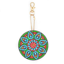 Load image into Gallery viewer, 4pcs DIY Full Special-Shaped Diamond Painting Bag Pendant Mandala Keychains
