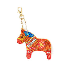 Load image into Gallery viewer, 5pcs DIY Full Drill Diamond Paintng Special-shaped Pendant Animal Keychain
