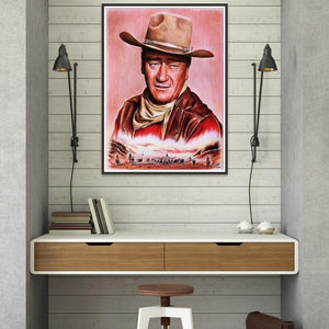 Cowboy 30x40cm(canvas) full round drill diamond painting