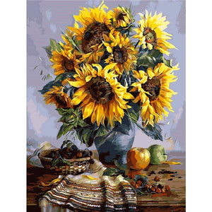 Sunflower Artcraft 50x40cm(canvas) full round drill diamond painting