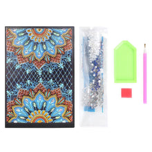 Load image into Gallery viewer, DIY Mandala Special Shaped Diamond Painting 50 Pages A5 Diary Book Notebook
