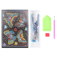 Load image into Gallery viewer, DIY Butterfly Special Shaped Diamond Painting 50 Pages A5 Notebook Notepad
