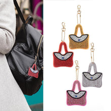 Load image into Gallery viewer, 4pcs DIY Full Drill Special Shaped Diamond Painting Keychain Women Pendant
