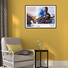 Load image into Gallery viewer, Train 30x40cm(canvas) full round drill diamond painting
