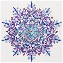 Load image into Gallery viewer, Mandala 30x30cm(canvas) beautiful special shaped drill diamond painting
