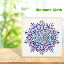 Load image into Gallery viewer, Mandala 30x30cm(canvas) beautiful special shaped drill diamond painting

