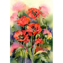 Load image into Gallery viewer, Flower 30x40cm(canvas) full round drill diamond painting

