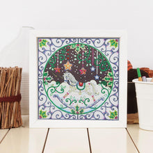 Load image into Gallery viewer, Christmas Rocking Horse 30x30cm(canvas) beautiful special shaped drill diamond painting
