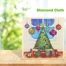Load image into Gallery viewer, Christmas Tree 30x30cm(canvas) beautiful special shaped drill diamond painting
