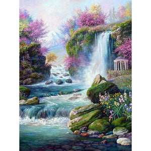 Scenery 30x40cm(canvas) full round drill diamond painting