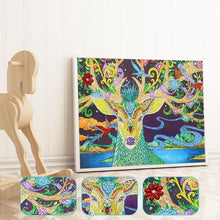 Load image into Gallery viewer, Tree 30x40cm(canvas) beautiful special shaped drill diamond painting
