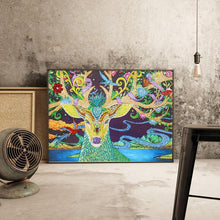 Load image into Gallery viewer, Tree 30x40cm(canvas) beautiful special shaped drill diamond painting
