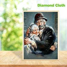 Load image into Gallery viewer, Older Couples 30x40cm(canvas) full round drill diamond painting
