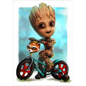 Groot 30x40cm(canvas) full round drill diamond painting