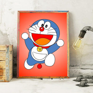 Doraemon 30x40cm(canvas) full round drill diamond painting