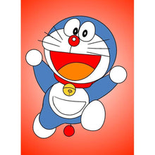 Load image into Gallery viewer, Doraemon 30x40cm(canvas) full round drill diamond painting
