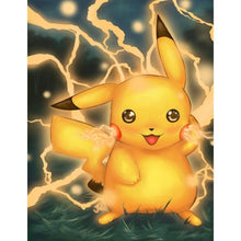Load image into Gallery viewer, Pikachu 40x50cm(canvas) full round drill diamond painting
