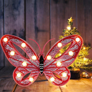 DIY LED Full Drill Special Shaped Diamond Painting Modeling Lamp Gifts