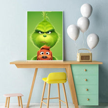 Load image into Gallery viewer, The Grinch 40x30cm(canvas) full round drill diamond painting

