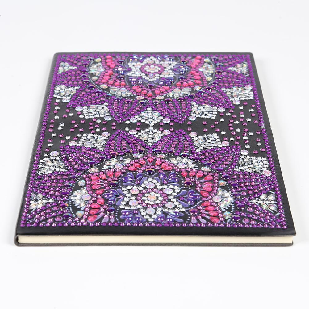 DIY Mandala Special Shaped Diamond Painting 50 Pages A5 Sketchbook Notebook
