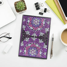 Load image into Gallery viewer, DIY Mandala Special Shaped Diamond Painting 50 Pages A5 Sketchbook Notebook
