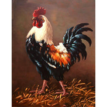 Load image into Gallery viewer, Rooster 30x40cm(canvas) full round drill diamond painting

