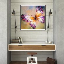 Load image into Gallery viewer, Butterfly 30x30cm(canvas) full round drill diamond painting
