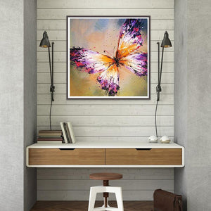 Butterfly 30x30cm(canvas) full round drill diamond painting