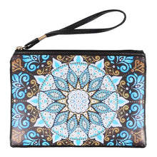 Load image into Gallery viewer, DIY Mandala Special Shaped Diamond Painting Wristlet Clutch Zipper Wallet
