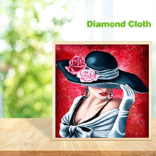 Load image into Gallery viewer, Girl 30x40cm(canvas) full round drill diamond painting
