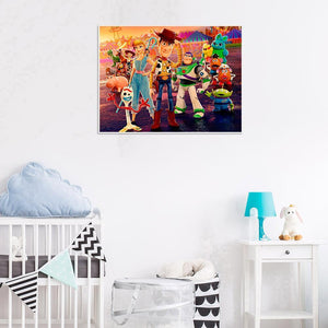 Toy Story 30x40cm(canvas) full round drill diamond painting