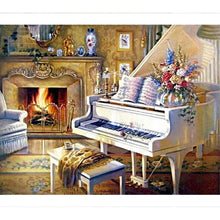Load image into Gallery viewer, Piano 30x40cm(canvas) full round drill diamond painting

