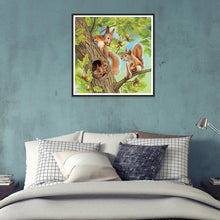 Load image into Gallery viewer, Animal 30x30cm(canvas) full round drill diamond painting
