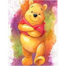 Load image into Gallery viewer, Winnie the Pooh 40x30cm(canvas) full round drill diamond painting
