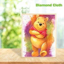 Load image into Gallery viewer, Winnie the Pooh 40x30cm(canvas) full round drill diamond painting
