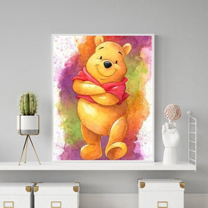 Winnie the Pooh 40x30cm(canvas) full round drill diamond painting